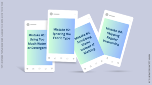 Read more about the article Top 5 Mistakes People Make When Cleaning Their Sofa & How to Fix Them