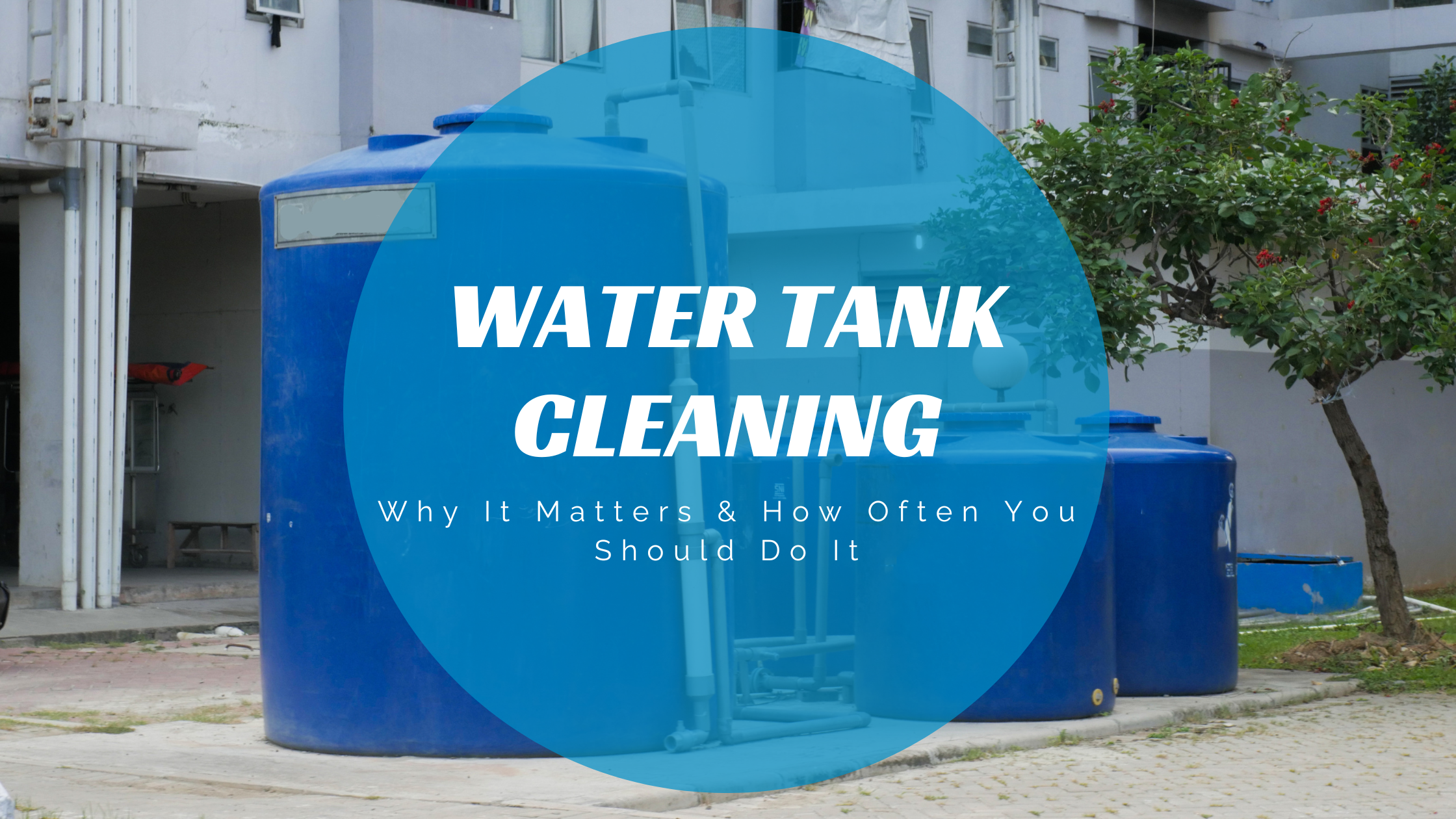 You are currently viewing Water Tank Cleaning: Why It Matters & How Often You Should Do It