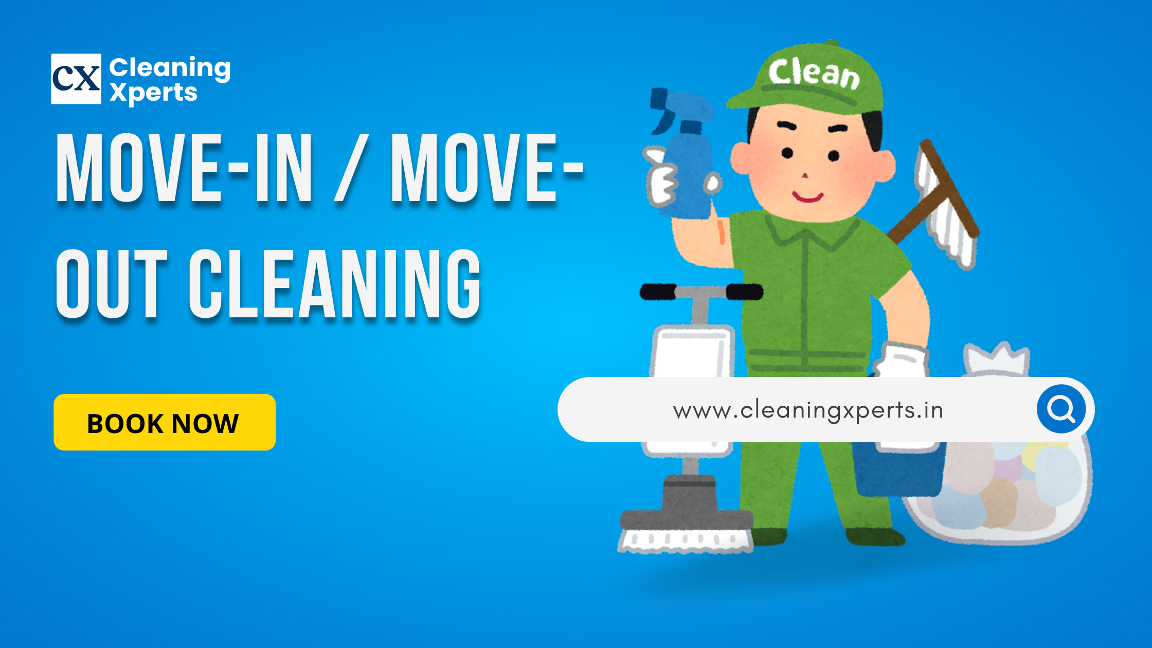 Read more about the article Move-In / Move-Out Cleaning: What to Expect & How to Prepare