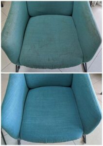Chair Cleaning Before and After photos from Cleaning Xperts