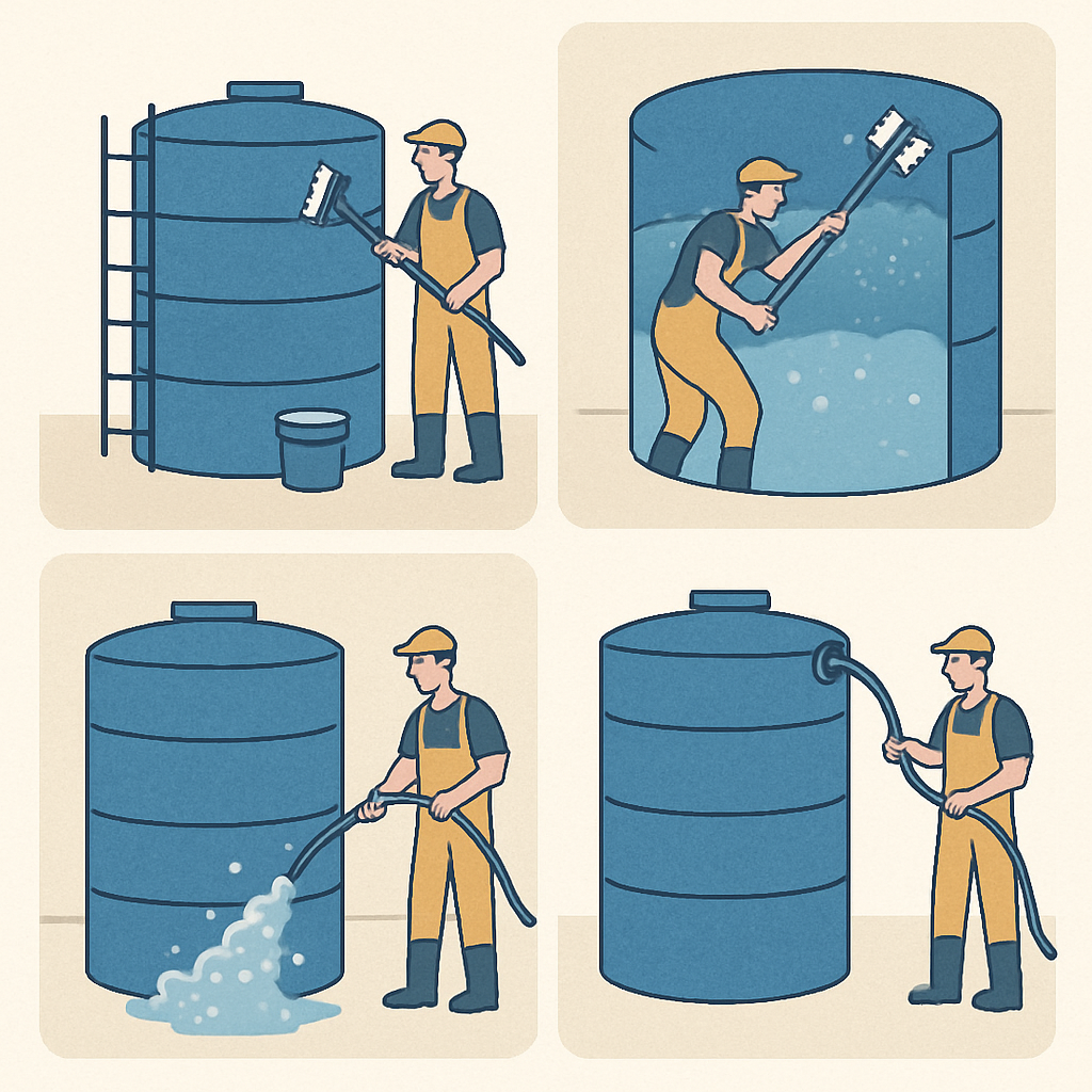 Water Tank Cleaning Services in Indore